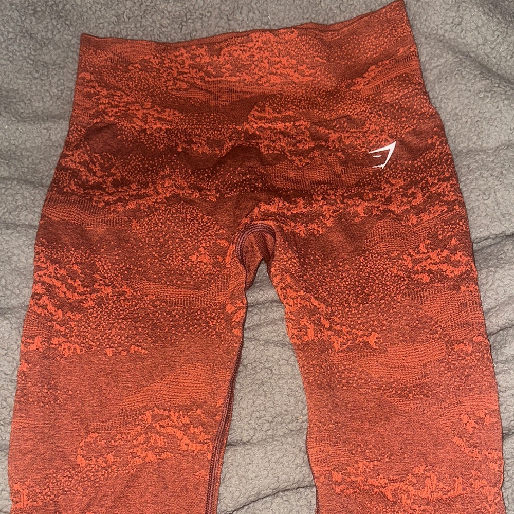 Gymshark Orange Leggings